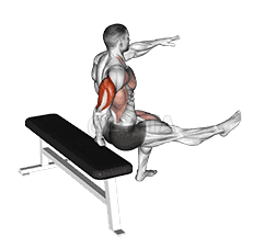 One Arm Dip demonstration