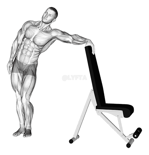 Standing Hip Out Adductor Stretch demonstration