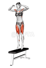 Side Jump Step Up demonstration