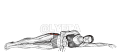 Lying Leg raise demonstration