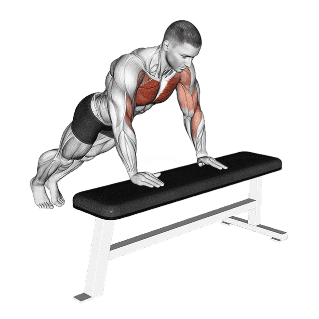 Incline Shoulder Tap demonstration