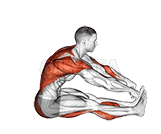 Rowing Boat Yoga Pose demonstration