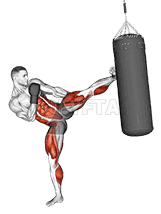 Hook Kick Kickboxing demonstration
