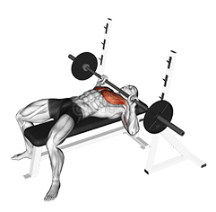 Barbell Guillotine Bench Press demonstration