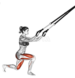Suspension Rear Lunge demonstration