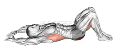 Pelvic Tilt Into Bridge demonstration