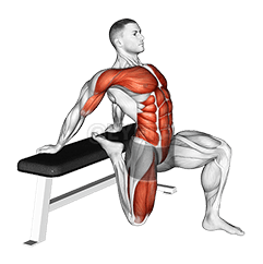 Couch Stretch demonstration