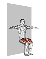 Kick out Sit exercise demonstration