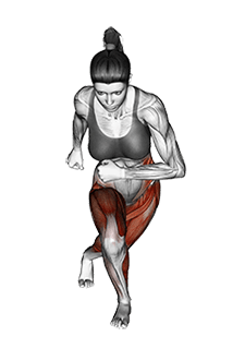 Skater exercise demonstration for Cardio, Body weight