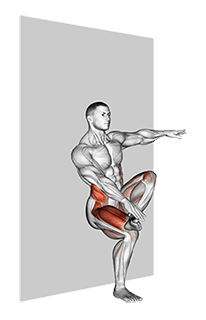 Toe Touch Sit exercise demonstration