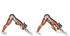 Triangle Pose Trikonasana exercise demonstration for Yoga, Body weight