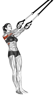 Suspension Split Fly exercise demonstration