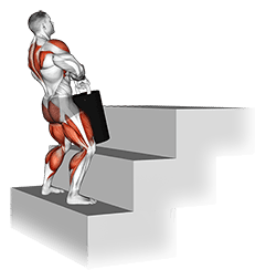 StrongMan Power Stairs exercise demonstration