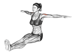 Spine Twist exercise demonstration