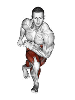 Skater exercise demonstration for Cardio, Body weight