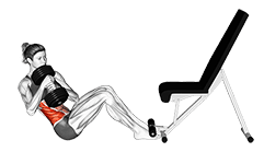 Dumbbell Russian Twist exercise demonstration
