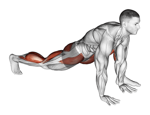 Warming-up in Lunge exercise demonstration