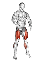 Bodyweight Drop Jump Squat exercise demonstration