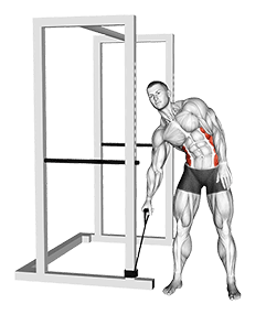 Band Side Bend exercise demonstration