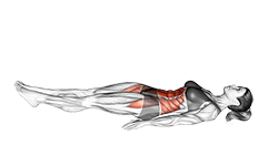 Jack knife Sit-Up exercise demonstration for Waist, Body weight