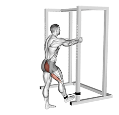 Band Standing Hip Extension exercise demonstration
