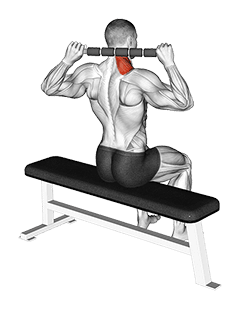 Tiger Tail Neck exercise demonstration for Neck, Body weight