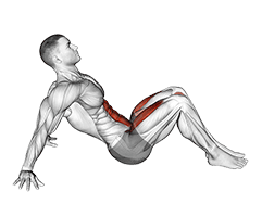 Boat Stretch exercise demonstration