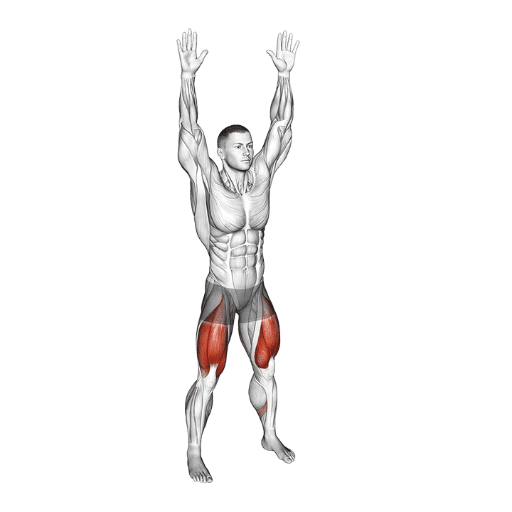 Bodyweight Overhead Squat exercise demonstration