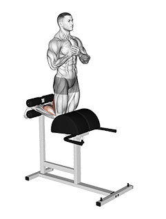 Glute Ham Raise exercise demonstration