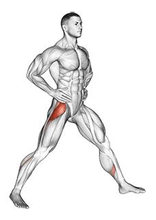 Monster Walk exercise demonstration for Hips, Body weight
