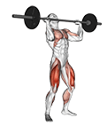 Squat Jerk exercise demonstration