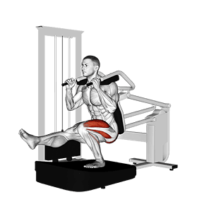 Lever Pistol Squat exercise demonstration