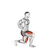 Walking Lunge exercise demonstration