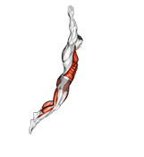 Forward Jump exercise demonstration for Plyometrics, Body weight