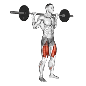 Quarter Squat exercise demonstration