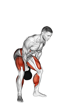 Kettlebell One Arm Swing exercise demonstration