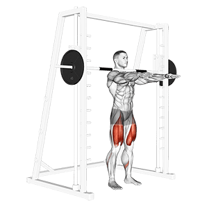 Smith Frankenstein Squat exercise demonstration