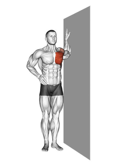 Bent Arm Chest Stretch exercise demonstration