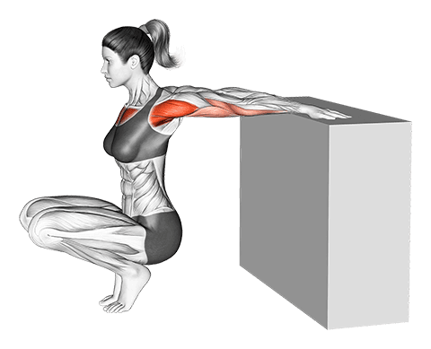 Reverse Shoulder Stretch exercise demonstration for Shoulders, Body weight