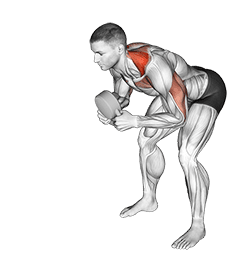 Kettlebell Angled Press exercise demonstration