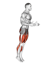 Prancing exercise demonstration for Plyometrics, Body weight