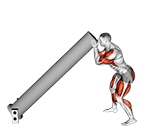 StrongMan Fingals Fingers exercise demonstration for Thighs, Weighted