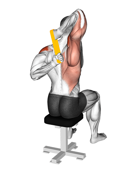 Resistance Band Shoulder Stretch Behind the Back exercise demonstration