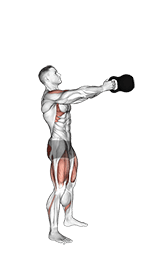 Kettlebell Full Swing exercise demonstration