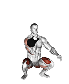 Kettlebell Sots Press exercise demonstration