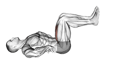 Heel Drops exercise demonstration for Hips, Body weight