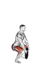 Weighted Squat Jump with Plate exercise demonstration