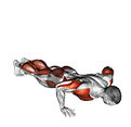 Push-up Pike Toe Touch exercise demonstration for Plyometrics, Body weight