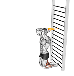 Resistance Band Assisted Nordic Hamstring Curl exercise demonstration