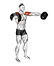 Dumbbell 4 Ways Lateral Raise exercise demonstration for Shoulders, Dumbbell
